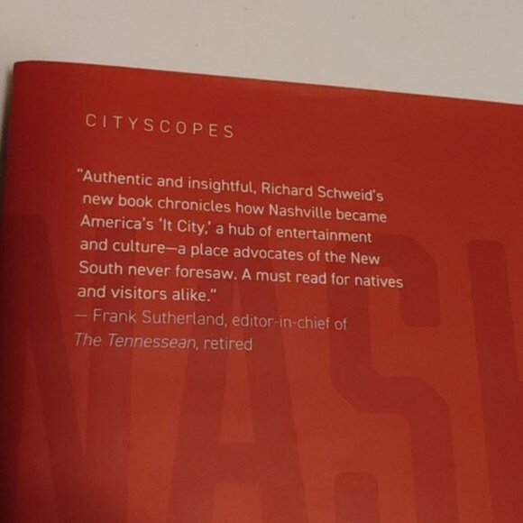 3/$13 Nashville: Music and Manners hardcover book by Richard Schweid 2021 - Picture 6 of 8